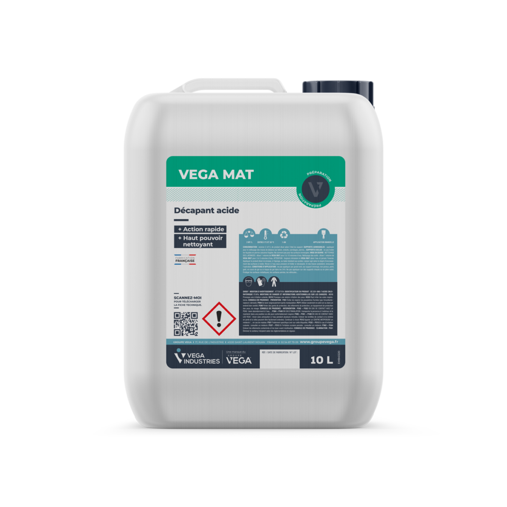 Bidon Vega Mat 10L